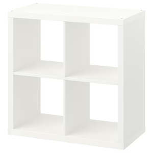 Top 50: IKEA KALLAX Shelving unit 2x2, white, 77x77 cm