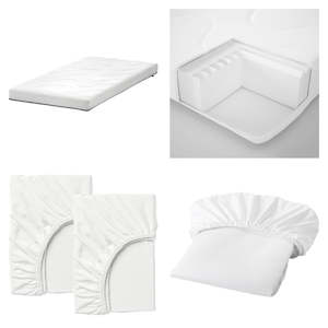 IKEA KRUMMELUR foam mattress for cot combo, 120x60 cm