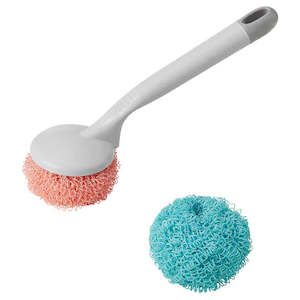 IKEA PEPPRIG Scrubbing ball with handle