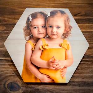 Goodgift Wood Prints: Pine Irregular Shape