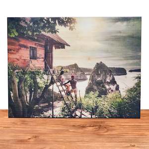 Goodgift Wood Prints: Pine Rectangle