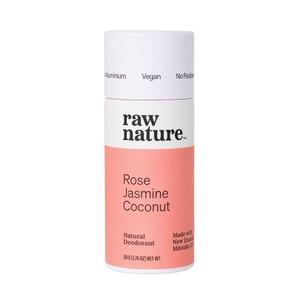 Raw Nature Deodorant And Body Lotion: Natural Deodorant - Rose + Jasmine