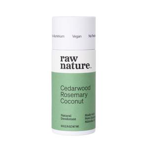 Raw Nature Deodorant And Body Lotion: Natural Deodorant - Cedarwood + Rosemary