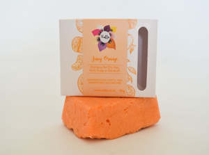 Handmade Soap: Juicy Orange - Shampoo for Dry Hair, Itchy Scalp or Dandruff