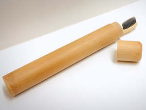 Toothbrushes: Bamboo Toothbrush Travel Case