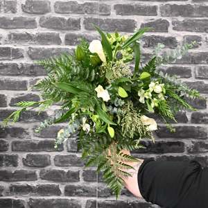 Flowers Gifts: Fresh Green & White