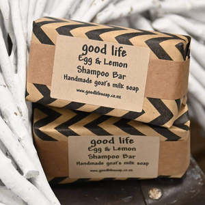 Personal Care: Egg and Lemon Shampoo Bar