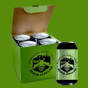 Goodgeorgecocktails: Sparkling Honey Mead - Spiced Apple Pie