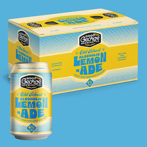 Old School Alcoholic Lemonade Cans