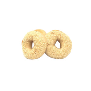 bagels: MINI SESAME SEED BAGEL x20 PACK