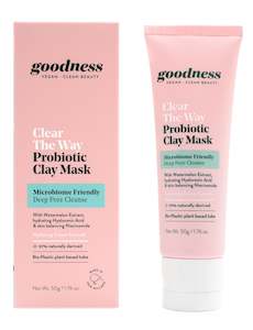 Products: Clear The Way Probiotic Clay Mask