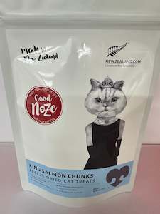 Cat Food: King Salmon Chunks Cat Treats 65g