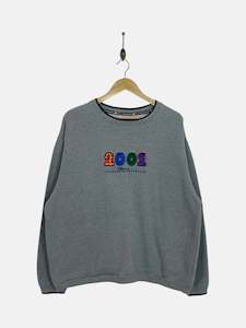 Sweatshirt: 90's Disney Embroidered Vintage Sweatshirt Size XL-2XL