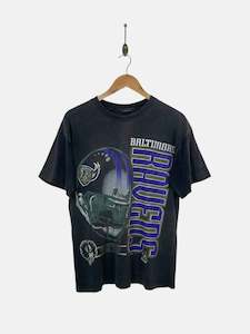 Womens: 90's Baltimore Ravens Vintage T-Shirt Size M