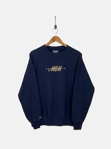 University: 90's Jansport Chico State Mum Embroidered Vintage Sweatshirt Size 8-10