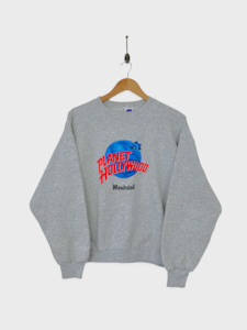 Planet Hollywood: 90's Planet Hollywood Montreal USA Made Vintage Sweatshirt Size 10-12