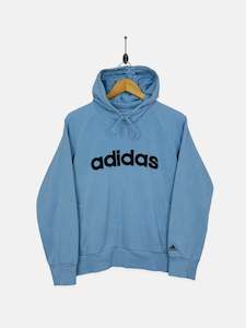 90's Adidas Embroidered Vintage Lightweight Hoodie Size 6