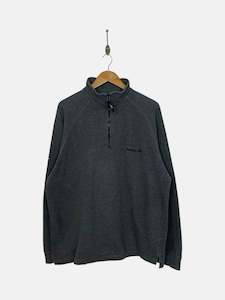 90's Reebok Embroidered Quarterzip Sweatshirt Size L