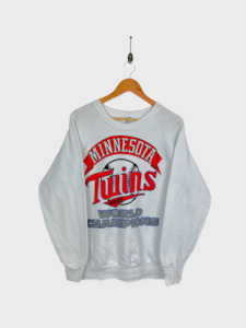 Discounted: 1987 Minnesota Twins MLB USA Made Vintage Sweatshirt Size 8-10