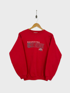 90's Ohio Buckeyes Embroidered USA Made Vintage Sweatshirt Size 6