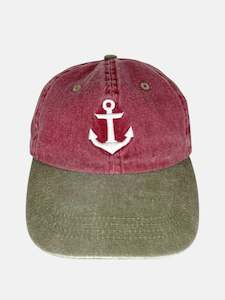 Usa Vintage: 90's Anchor Embroidered Vintage Cap