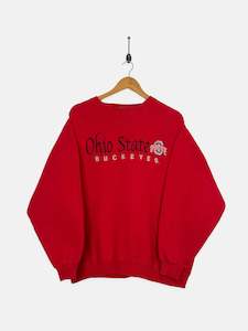 University: 90's Ohio State Buckeyes Embroidered Vintage Sweatshirt Size L
