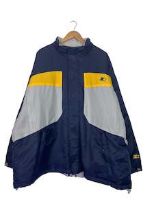 All Jackets: 90's Starter Embroidered Vintage Feather Down Puffer Jacket Size 3XL-4XL