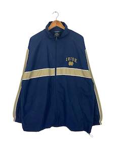Pro Sports: 90's Notre Dame "Irish" Embroidered Vintage Jacket Size XL-2XL