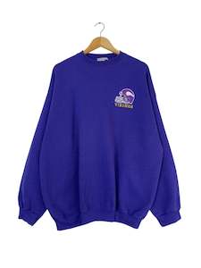 Pro Sports: 90's Vikings Embroidered Vintage Puma Sweatshirt Size 2XL