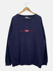 90's USMC Embroidered Vintage Sweatshirt Size XL