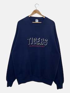 All Sweatshirts: 90's Tigers McKee Sport Embroidered Vintage Sweatshirt Size 2XL