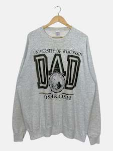 90's University of Wisconsin Dad Vintage Sweatshirt Size 2XL