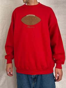 University: 90's Nebraska Huskers Embroidered Vintage Sweatshirt Size XL