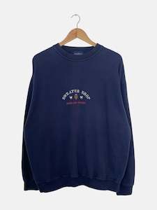 Usa Vintage: 90's Sweater Shop Embroidered Vintage Sweatshirt Size L-XL