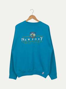 90's Newport Rhode Island Vintage Sweatshirt Size L