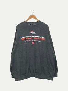 90's Broncos Football Vintage Sweatshirt Size 2XL