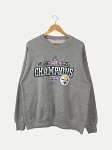 All Sweatshirts: 90's Steelers Super Bowl Champions Vintage Sweatshirt Size L