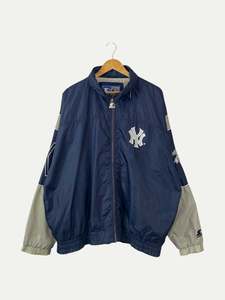 90's New York Yankees Embroidered Vintage Starter Jacket Size XL