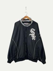 90's Chicago White Sox Embroidered Vintage Stadium Jacket Size 2XL