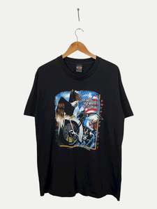 Harley Davidson: 90's Harley Davidson Texas Vintage T-Shirt Size M-L