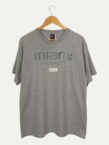 90's Nike Miami Football Vintage T-Shirt Size L-XL