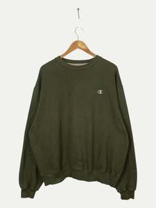 All Sweatshirts: 90's Champion Embroidered Vintage Sweatshirt Size XL