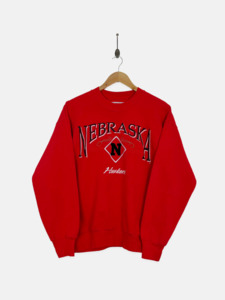 University: 90's Nebraska Huskers USA Made Vintage Sweatshirt Size 12