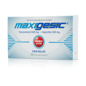 Frontpage: Maxigesic® Pain Relief