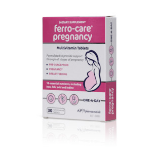 Frontpage: Ferro-care Pregnancy Multi Vitamin 30’s