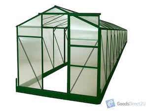 Products: Greenhouse – Polycarbonate – 6mm, 568(L) x 193(W) x 230(H)cm