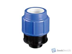 Products: PP Pipe Fitting – Coupling – Pipe x Male Thread – 63mm x 2″