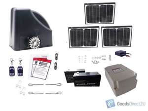 Products: Gate Opener – Solar with Electric Backup – 600KG