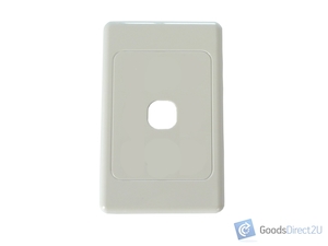 Products: Blank Plate – 1 Gang