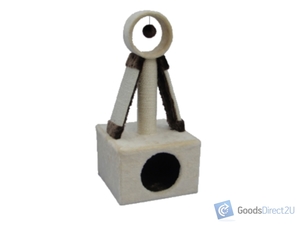 Cat Scratching Pole – Cave & Toy